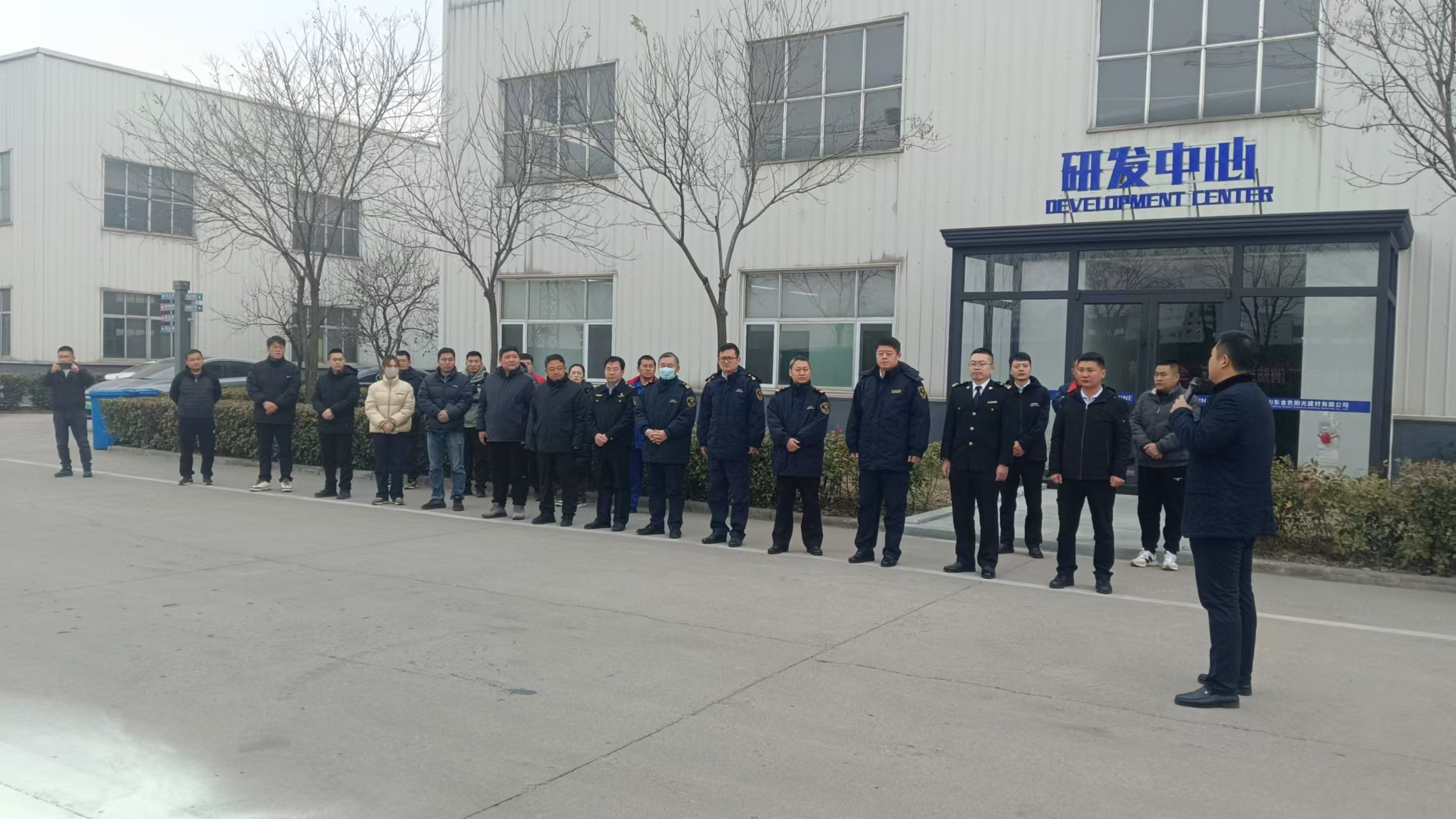 臨沂綜合保稅區、沂河新區應急局領導一行蒞臨公司指導消防應急救援工作
