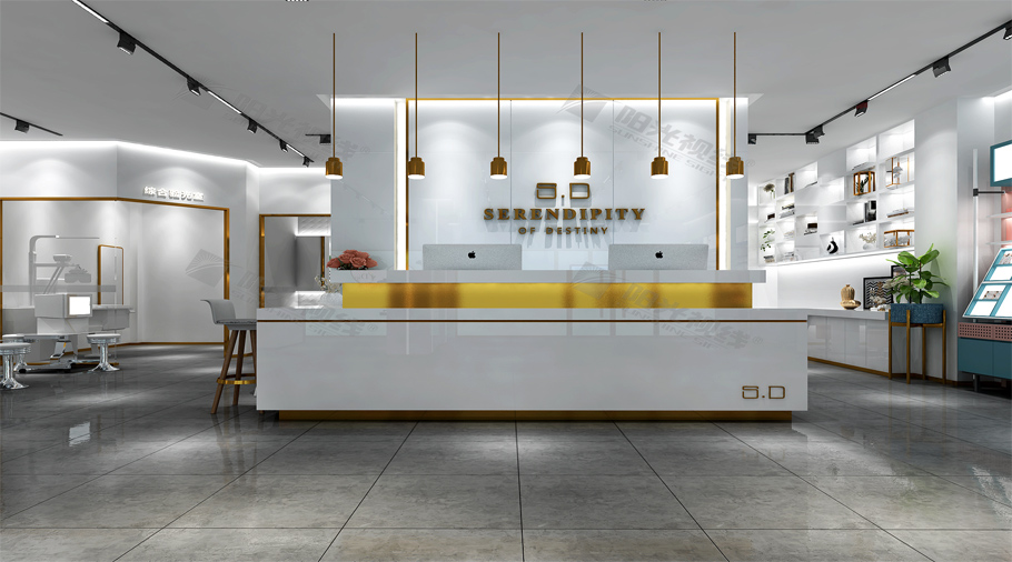 SERENDIPITY OF DESTINY眼鏡店裝修效果圖