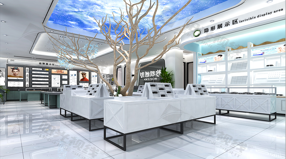 眼鏡店裝修中如何布局規劃