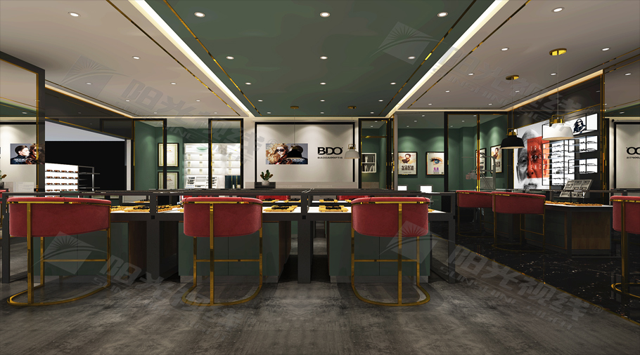 眼鏡店展示柜定做廠