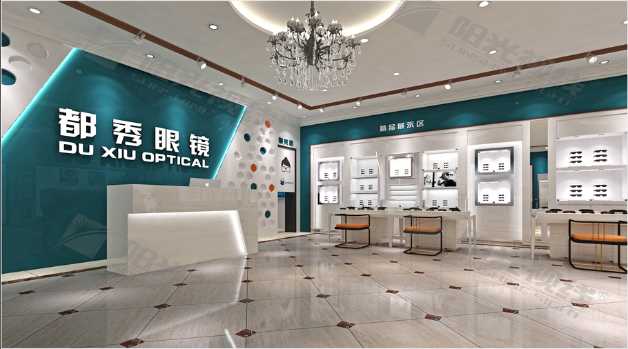 眼鏡店展柜制作過程防水的處理