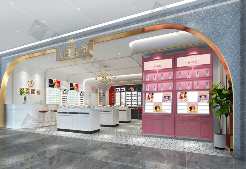 河南貝瑞眼鏡店裝修效果圖