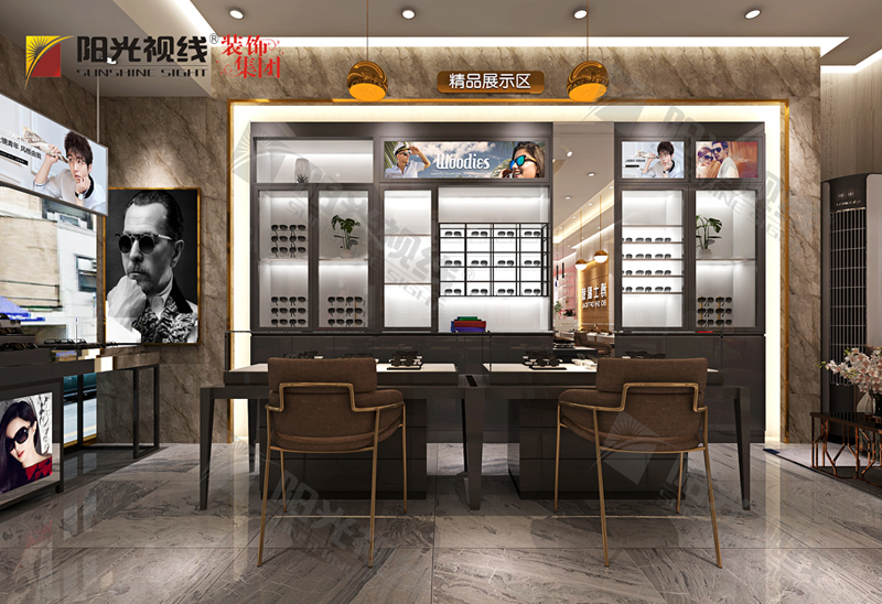 博士眼鏡店裝修效果圖