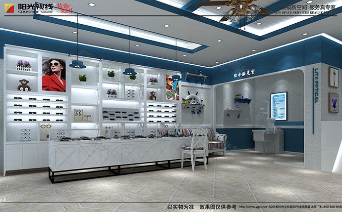 眼鏡店裝修圖片-陽光視線