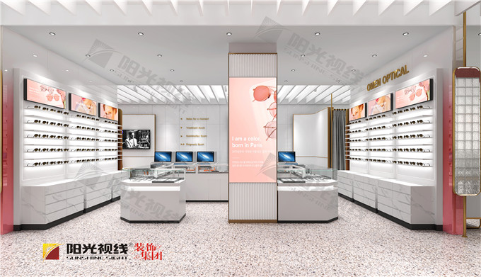 眼鏡店裝修案例-陽光視線