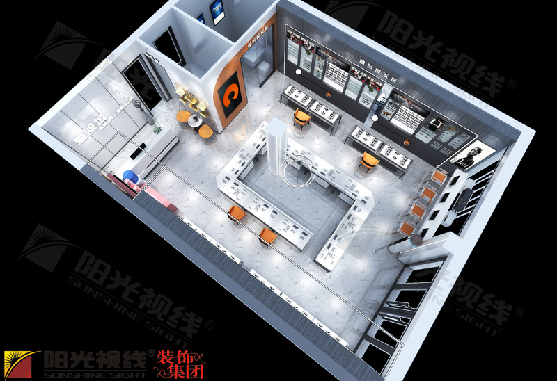 眼鏡店裝修風格應該如何確定呢