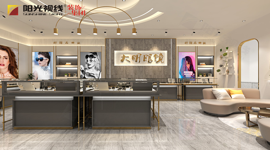 眼鏡店裝修時怎么測量施工面積