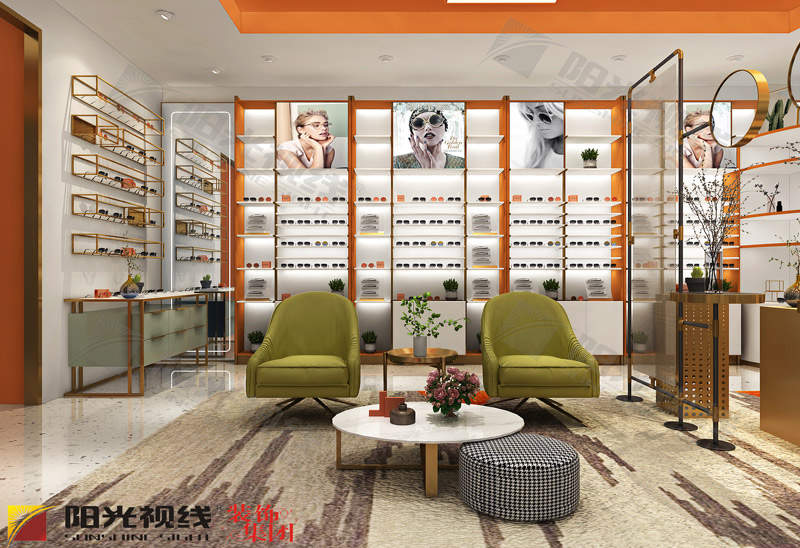 西安yuAN.G eye wear眼鏡店裝修效果圖