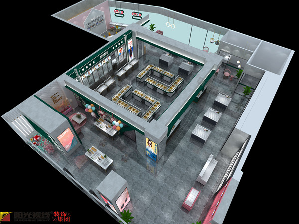 眼鏡展柜布局要點，眼鏡店展示柜怎么擺放？