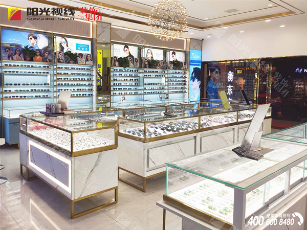 眼鏡店裝修實景圖片-陽光視線