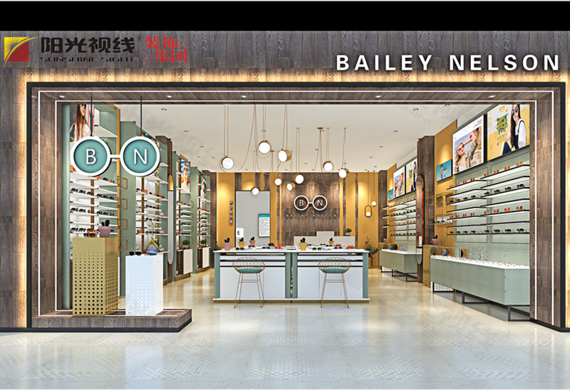 深圳bailey眼鏡店裝修設計效果圖
