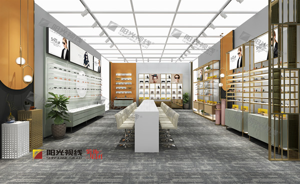 眼鏡店裝修公司-陽光視線