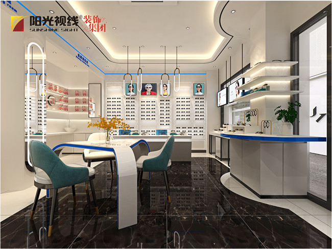眼鏡店裝修效果圖-陽光視線