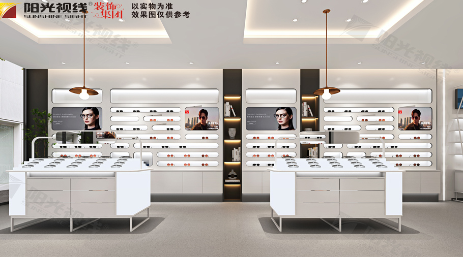 眼鏡店裝修中怎么確定裝修風格