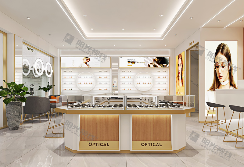 駐馬店亨得利眼鏡店裝修效果圖