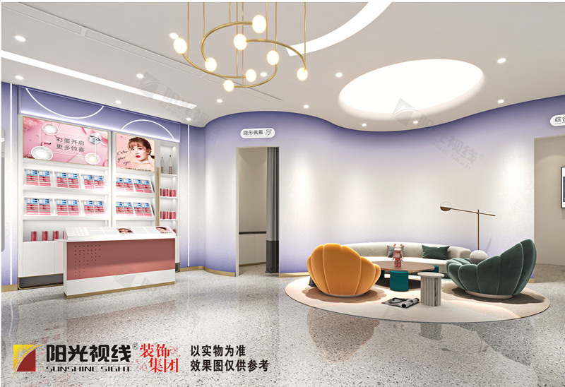 安徽合肥YUH眼鏡店裝修設計效果圖